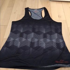 Grey Running Tank